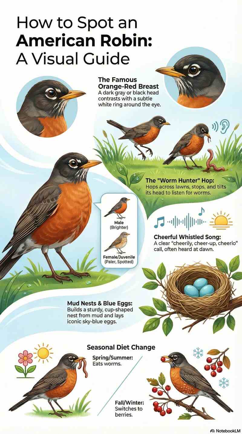 how to spot an american robin (small file)