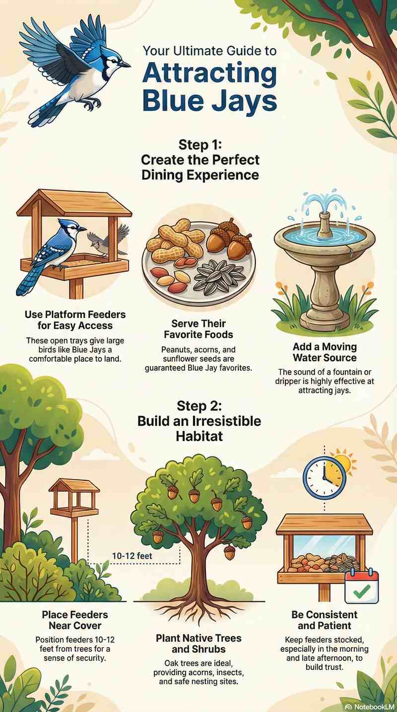 Infographic Blue Jay Attraction at a Glance (Small)