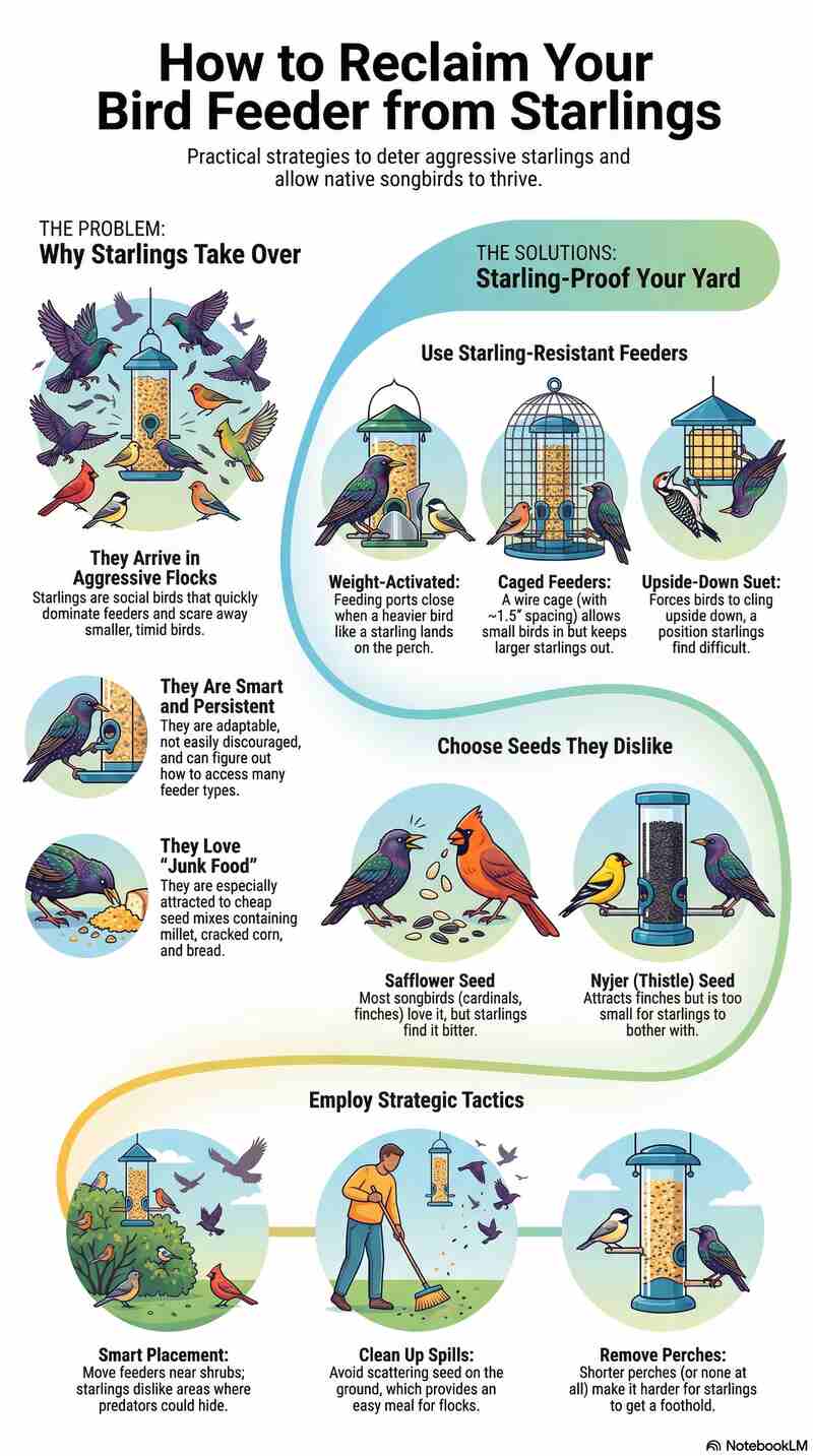 how to deter starlings infographic (Small)