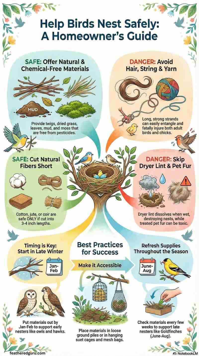 When to Put Out Nesting Material for Birds Infographic (Small)