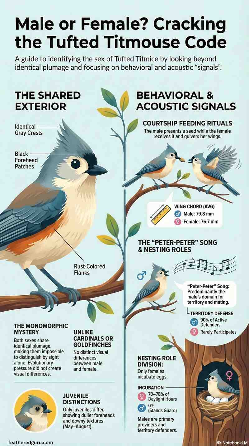 Identifying Sex in Tufted Titmice Infographic (Small)